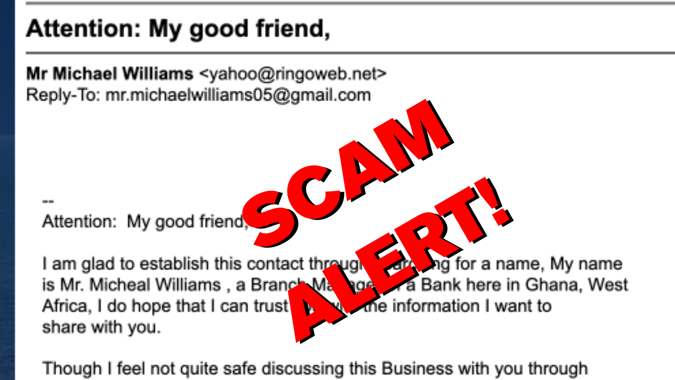 Nigerian Prince Scam 2023