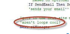 Aren't Loops Cool?